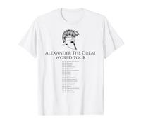 Alexander The Great World Tour - Ancient Greek History Gift Maglietta