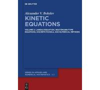 Alexander V. Bo Landau Equation, Boltzmann-type Equations, Di (Copertina rigida)