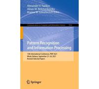 Alexander V. Tuzikov Alexei M. Belotserkovsk Pattern Recognition and (Tascabile)