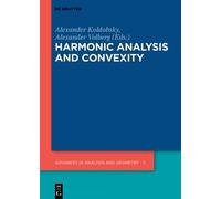 Alexander Volberg Harmonic Analysis and Convexity (Copertina rigida)