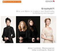 Alexander Von Ze Ernsthaft?: Witz Und Wahn in Liedern Von Zemlinsky, Schön (CD)