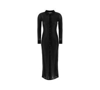 Alexander Wang - Abito a Camicia in Viscosa con Decorazioni - - Dresses - Donna - Nero - S