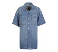 Alexander Wang - Abito Camicia di Jeans Boxy - - Blouses & Shirts - Donna - Blu - S