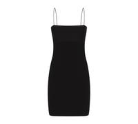 Alexander Wang - Abito Mini Slip Nero con Logo Jacquard - - Dresses - Donna - Nero - M