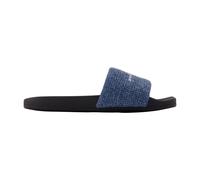 Alexander Wang - Crystal Denim AW Pool Slide - - Shoes - Donna - Blu - 40 EU