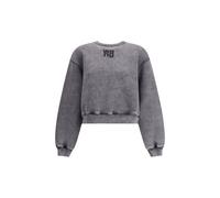 Alexander Wang Gray Cotton Sweatshirt - S