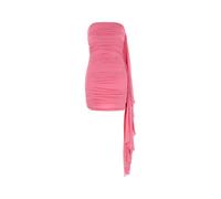 Alexander Wang - Mini abito senza spalline con drappeggio asimmetrico - - Dresses - Donna - Rosa - S