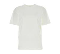 Alexander Wang, ,Tops ,Donna ,Bianco ,S Puff Logo T-Shirt