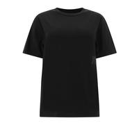 Alexander Wang, ,Tops ,Donna ,Nero ,M Magliette nera con logo puff