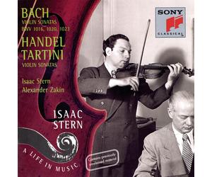 Alexander Zakin Bach, Handel & Tartini: Violin Sonatas (CD)