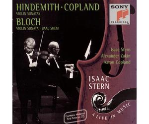 Alexander Zakin Hindemith, Copland: Violin Sonatas / Bloch: Violin Sonata; (CD)