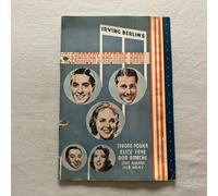 Alexander's Ragtime Band Tyrone Power, Alice Faye 1938 programma cinematograf...