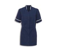Alexandra al-nf20nz-136 Series al-nf20 da donna con colletto alla coreana tunica, tinta unita, profili bianchi/Trim, petto 136 cm, taglia 30, Sailor navy
