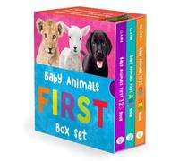 Alexandra Claire Baby Animals First Box Set: 123, ABC, Colors (Tascabile)