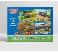 ALEXANDRA HEARD 4 puzzles in a box - Tractor Ted (Copertina rigida)