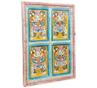 Alexandra House Living Decorazione da Parete in Legno di Mango 5 x 103 x 74 cm