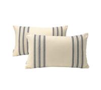 Alexandra House Living Federa per cuscino blu, 30 x 50 cm, 2 pezzi