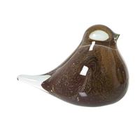 Alexandra House Living Figura decorativa Sabbia Cristallo Uccello 12 x 7 x 8 cm