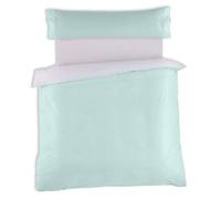 Alexandra House Living Set copripiumino Greta verde chiaro per letto da 90 2 pezzi