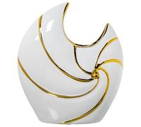 Alexandra House Living Vaso Bianco Ceramica 22 x 9 x 25 cm