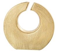 Alexandra House Living Vaso dorato in ceramica 18 x 5 x 20 cm