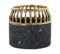 Alexandra House Living Vaso Grigio Ceramica 18 x 16 cm