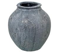 Alexandra House Living Vaso Grigio Ceramica 19 x 19 cm