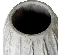 Alexandra House Living Vaso Grigio Ceramica 28 x 70 cm