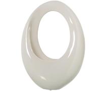 Alexandra House Living Vaso Grigio Chiaro Ceramica 15 x 44 x 31 cm Cesto