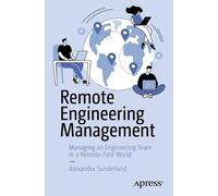 Alexandra Sunderland Remote Engineering Management (Tascabile)