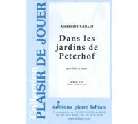 Alexandre Carlin-Dans les Jardins de Peterhof-Flauto e pianoforte
