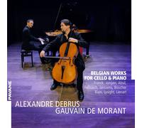 Alexandre Debrus Belgian Works for Cello & Piano (CD) Album