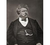 Alexandre Dumas Senior aka Alexandre Dumas p re 1802 - 1870. Autore francese. Tra le sue molte opere sono ancora popolari I tre moschettieri e Il conte di Montecristo. Dopo una fotografia di Etienne