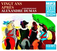 Alexandre Dumas Vingt Ans Après (Integrale Mp3), Lu Par Bernard Bollet (CD)