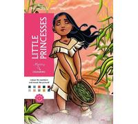 Alexandre Karam Mystery Colouring - Little Princesses (Tascabile)