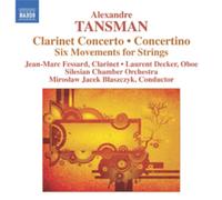 Alexandre Tansman Alexandre Tansman: Clarinet Concerto/Concertino (CD) Album