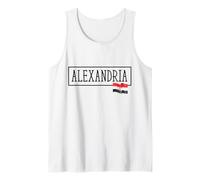 Alexandria City Egypt Country Family Trip Travel Uomo Donna Canotta