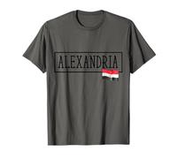 Alexandria City Egypt Country Family Trip Travel Uomo Donna Maglietta
