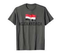 Alexandria City Egypt Country Family Trip Travel Uomo Donna Maglietta