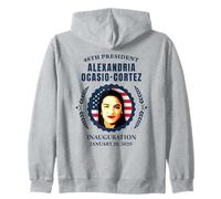 Alexandria Ocasio-Cortez AOC 48 ° Presidente Inauguration Felpa con Cappuccio