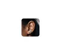 ALEXCRAFT Ear Cuff Orecchini Donna Acciaio Inossidabile Argento Earcuff Donna Argento Orecchini Senza Buco Orecchini Cartilagine