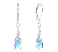 ALEXCRAFT Orecchini Donna Argento 925 Pendenti Orecchini Argento 925 Pendenti Orecchini Donna Pendenti con Pietra Luna