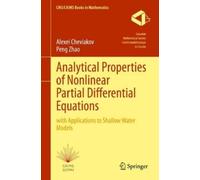 Alexei Cheviako Analytical Properties of Nonlinear Partial Di (Copertina rigida)