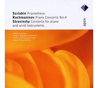 Alexei Lubimov and Toronto Symphony Orchestra and Saraste - Rachmaninov : Piano Concerto No 4 - Stravinsky : Concerto for Piano and Wind Instruments - Scriabin : Promethee