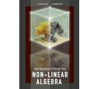 Alexei Morozov Valery Dolot Introduction To Non-linear Algeb (Copertina rigida)