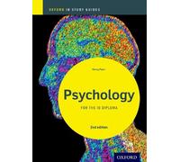Ib Psychology Study Guide: Oxford Ib Diploma Programme by Popov, Alexey