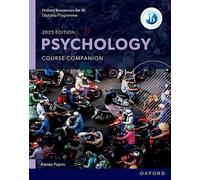 Alexey Popov Oxford Resources for IB: DP Psychology Course Book (Tascabile)