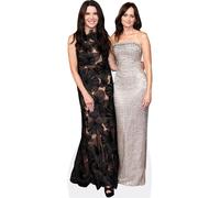 Alexis Bledel And Lauren Graham (Duo 1) Mini ritaglio di celebrità