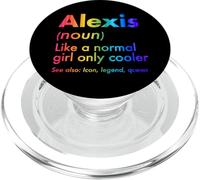 Alexis come una ragazza normale solo regina più fresca Nome PopSockets PopGrip per MagSafe