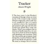 Alexis Wright Wright, Alexis Tracker (Tascabile)
